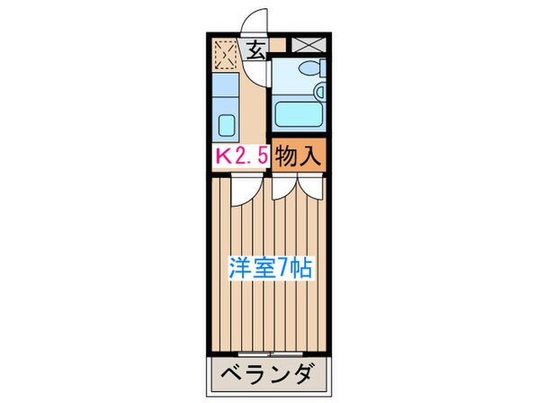 キャピタル志波町の物件間取画像